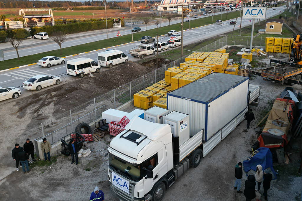 Depremzedeler İçin Konteyner Kentler Kuruluyor!